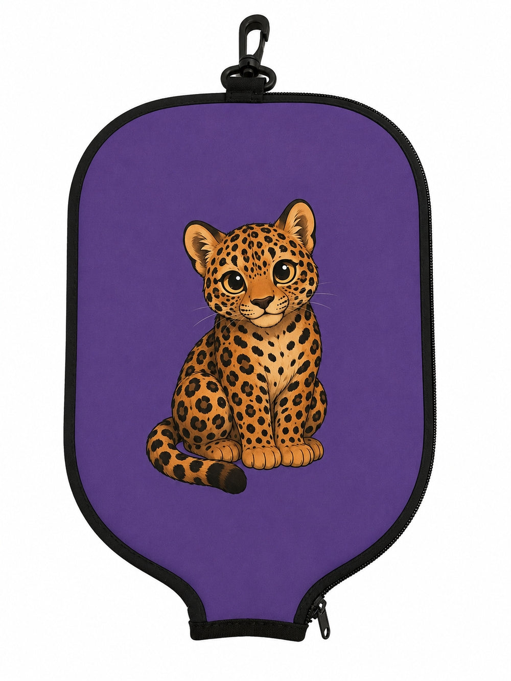 Leopard Pickleball Paddle Cover (Made in US)